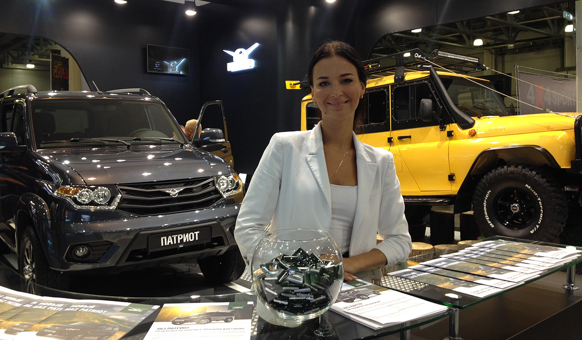 УАЗ принял участие в международной выставке внедорожников MOSCOW OFF-ROAD SHOW 2015