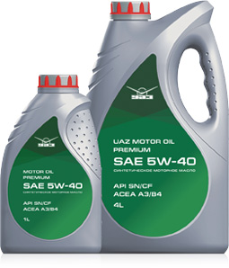 UAZ Motor Oil Premium 5W-40