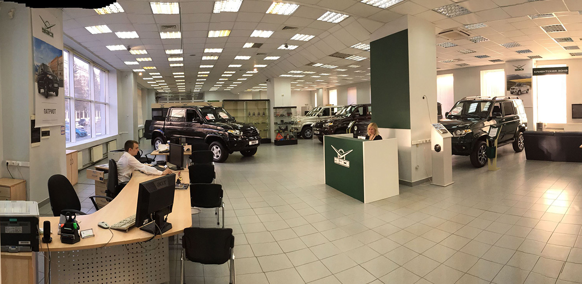 УАЗ открыл новый дилерский центр «УАЗ Автомир»