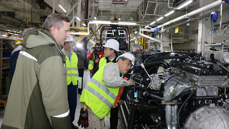 УАЗ внедряет японский опыт визуального менеджмента на производстве